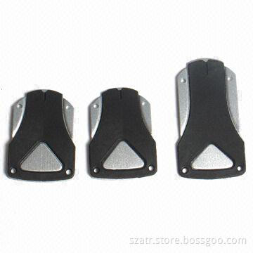 Silver Chrome Black Car Pedal Pad, Made of Aluminum